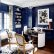 Office Stylish Home Office Stunning On And 10 Eclectic Ideas In Cheerful Blue Antique Chairs 19 Stylish Home Office