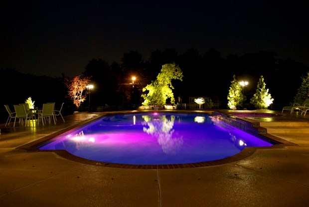 Home Swimming Pool Lighting Ideas Contemporary On Home With Regard To Lights 3 Swimming Pool Lighting Ideas