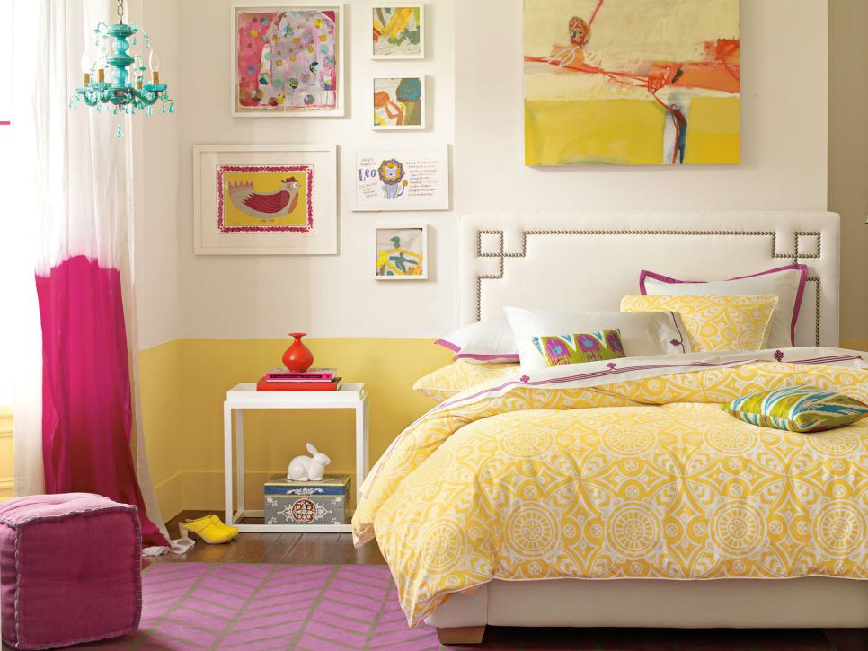 Bedroom Teen Bedroom Ideas Yellow Contemporary On Throughout Sophisticated Bedrooms HGTV 0 Teen Bedroom Ideas Yellow