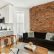Furniture The Brick Condo Furniture Perfect On With Regard To 1 05M West Village Looks Chic High Ceilings And Exposed 26 The Brick Condo Furniture