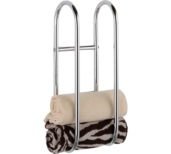  Towel Holder For Wall Amazing On Bathroom Inside Buy HOME Mounted Chrome Rails And Rings 19 Towel Holder For Wall