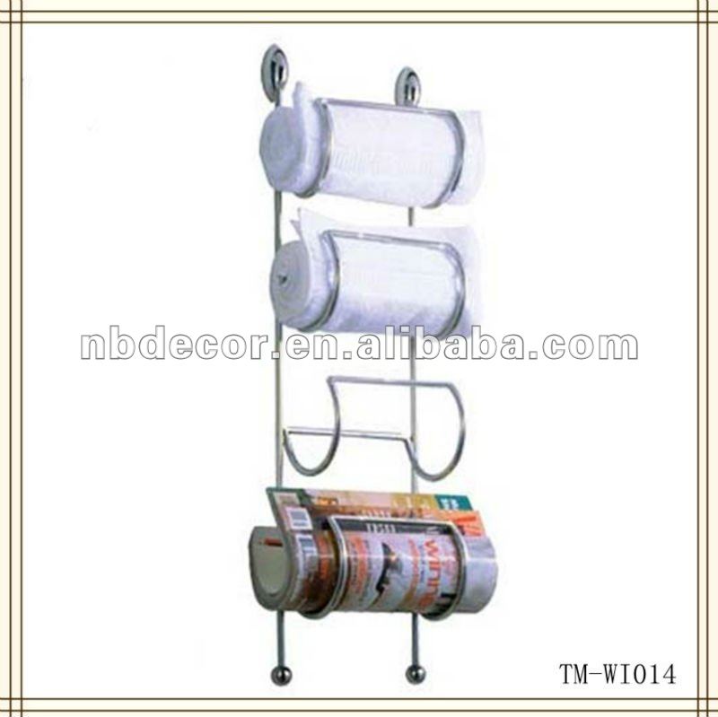  Towel Holder For Wall Fine On Bathroom With Regard To Metal Wire Mounted Rack Buy 14 Towel Holder For Wall