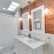 Bathroom Traditional White Bathroom Ideas Stylish On Intended For Lights Brick Wall With Double Sink 19 Traditional White Bathroom Ideas