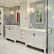 Traditional White Bathrooms Stunning On Bathroom With This Vanity Is Framed By Two Beautiful Glass Wall Sconces Each 1