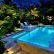 Tropical Outdoor Lighting Modest On Other Miami Landscape Ideas Pool With Light 2