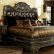 Furniture Tufted Bedroom Furniture Contemporary On Pertaining To 1 High End Master Set Carvings And Leather Headboard 22 Tufted Bedroom Furniture