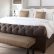 Tufted Upholstered Sleigh Bed Beautiful On Bedroom Throughout Cool With 3