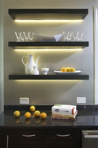 Interior Under Shelf Led Lighting Charming On Interior With Use LED Light Bars Or Strip Lights To Create 0 Under Shelf Led Lighting