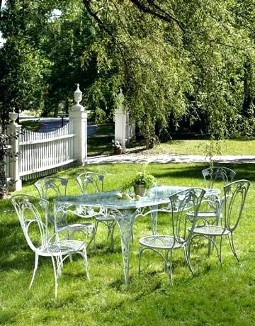  Vintage Iron Patio Furniture Simple On Regarding Uk Tables And Chairs Home Outdoor 10 Vintage Iron Patio Furniture