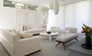 White Furniture Decorating Living Room