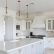 Interior White Kitchen Lighting Amazing On Interior For Three Gold Lanterns Hang Over A Light Gray Island Accented With 16 White Kitchen Lighting