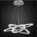 White Modern Pendant Light Fixtures Bulb Interesting On Furniture Inside Rings Of Jupiter LED Chandelier Place 1