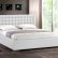 Bedroom White Modern Platform Bed Impressive On Bedroom Within Bianca With Tufted Headboard Full Size See 26 White Modern Platform Bed
