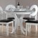 Kitchen White Round Kitchen Table Amazing On With Dining Set For 4 EVA Furniture 16 White Round Kitchen Table