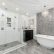 Floor White Tile Bathroom Floor Simple On Pertaining To 75 Trendy Black And Design Ideas Pictures Of 25 White Tile Bathroom Floor