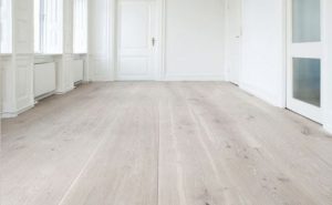 White Washed Wood Floor