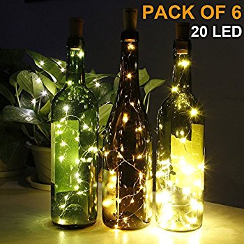 Furniture Wine Bottle Lighting Impressive On Furniture Regarding Amazon Com Lights Kingleder 6 Pack AAA Battery 0 Wine Bottle Lighting