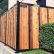 Wood And Metal Privacy Fence Lovely On Other Inside Build A With Posts That S Actually Beautiful 1