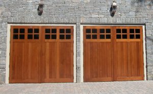 Wood Carriage Garage Doors