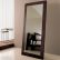 Floor Wood Floor Mirror Charming On Length Mirrors Modern 27 Wood Floor Mirror