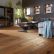 Wood Floor Room Exquisite On With Hickory Living Contemporary 1