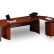 Wood Office Desk Furniture Simple On And Cherry 5