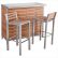 Furniture Wood Patio Bar Set Simple On Furniture Intended Outdoor As Your Reference Convencion Liderago 28 Wood Patio Bar Set