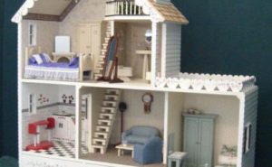 Wooden Barbie Doll House Furniture