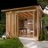 Wooden Garden Shed Home Office Modern On For 525 Best SHEDS Images Pinterest Sheds And 1