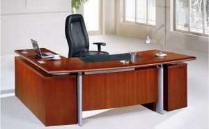 Wooden L Shaped Office Desk