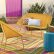 Interior Yellow Outdoor Furniture Wonderful On Interior For Spring Fever New Modern Austin Design 16 Yellow Outdoor Furniture