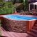 Other Above Ground Swimming Pool Designs Unique On Other Inside Minimalist Design With Natural Stone Wall 11 Above Ground Swimming Pool Designs