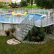 Other Above Ground Swimming Pool With Deck Modern On Other Intended For Pools Designs Shapes And Sizes 8 Above Ground Swimming Pool With Deck