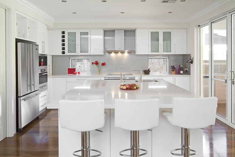 Kitchen All White Kitchen Designs Modest On Pertaining To 20 Awesome Cabinets For Your Living Home 24 All White Kitchen Designs