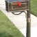 Aluminum Mailbox Post Innovative On Other Throughout Cast With Traditional 4