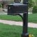 Aluminum Mailbox Post Perfect On Other Within Cast Foter 3