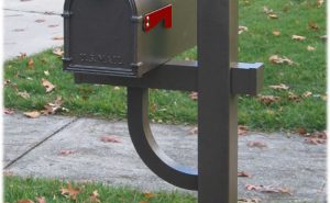 Aluminum Mailbox Post