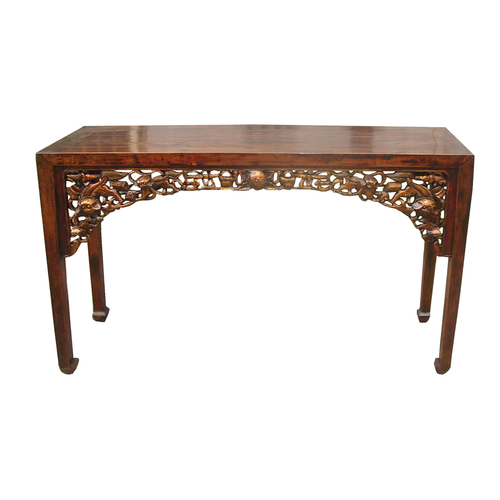 Furniture Antique Console Table Stunning On Furniture With Regard To Chinese Oriental Golden Foo Dog Carving 0 Antique Console Table