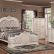 Antique White Bedroom Sets Stunning On Inside Unity Traditional Distressed Upholstered 4