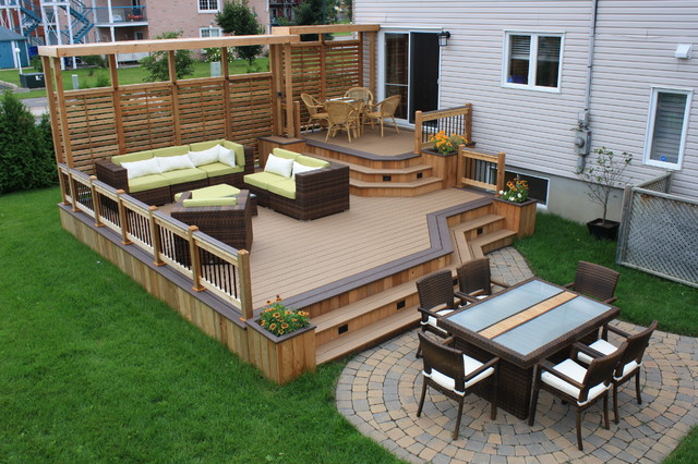 Floor Backyard Deck Design Ideas Contemporary On Floor Intended For Awesome Decks Home Furniture 8 Backyard Deck Design Ideas