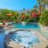 Backyard Salt Water Pool Magnificent On Other Intended For Inset Spa Tanning Shelf Of Lagoon Shaped 3