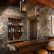 Basement Bar Ideas Stone Amazing On Other With Home Rustic Leather Stools 5