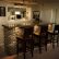 Basement Bar Stone Contemporary On Other With Built In Lighting Cover Alison Bolen 5