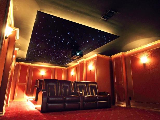 Home Basement Home Theater Lighting Contemporary On Inside Theaters And Media Rooms Pictures Tips Ideas HGTV 17 Basement Home Theater Lighting
