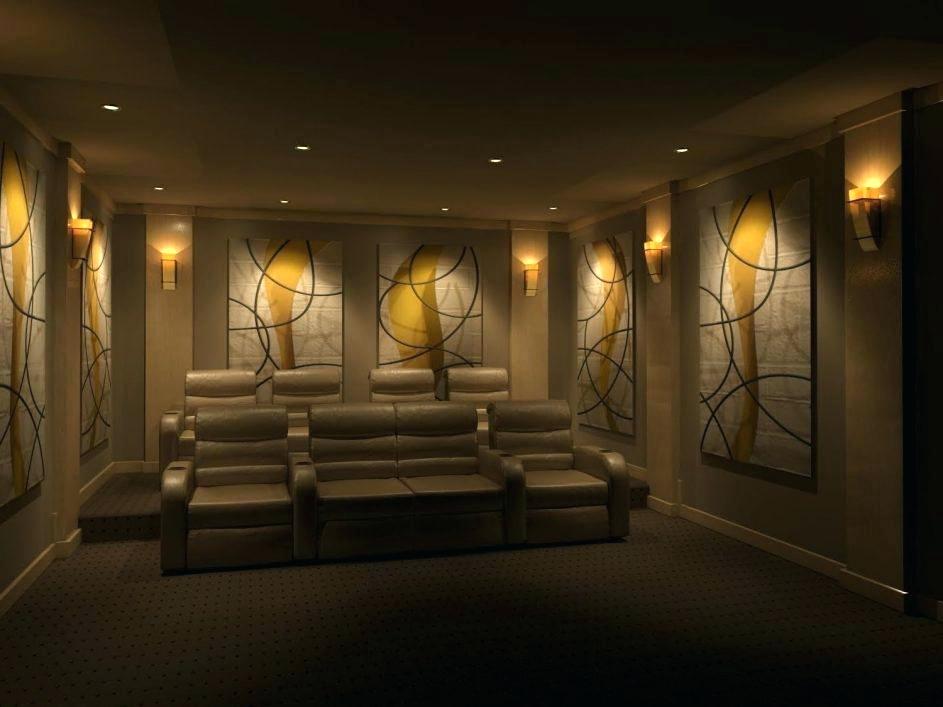 Home Basement Home Theater Lighting Modern On Pertaining To Room Elegant Keeps Things 21 Basement Home Theater Lighting