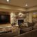 Other Basement Ideas For Entertainment Beautiful On Other And Wall TV Centered Corner Fireplace 22 Basement Ideas For Entertainment