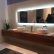 Bathroom Bathroom Mirrors With Led Lights Charming On Intended Backlit Mirror Medium Size Of Length 11 Bathroom Mirrors With Led Lights