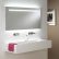 Bathroom Mirrors With Lights In Them Remarkable On Furniture For Large Ideas Light Top Decorative 4