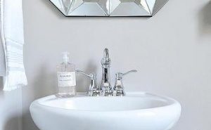 Bathroom Sink And Mirror