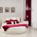 Bedroom Colors 2013 Charming On Within Designs Red White Good With Oval Bed Carpet 4